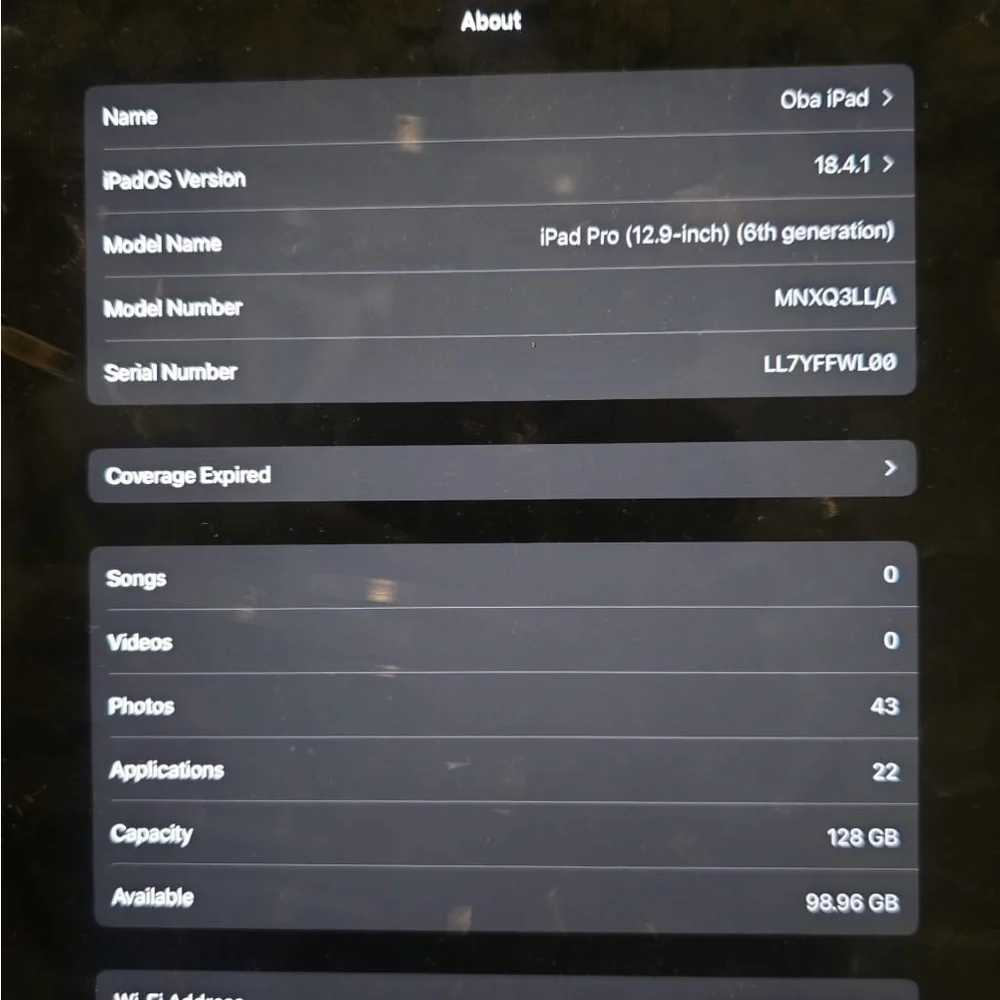 Apple iPad Pro 12.9-inch in Gray
